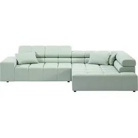 Home Affaire Eckcouch Mikrofaser 3-Sitzer Mint