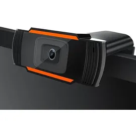 Retoo Webcam mit Mikrofon Stereo Lichtkorrektur Webkamera Plug & Play USB Kamera Online HD FaceTime Hangouts Zoom Computer PC Laptop Windows Mac Retoo