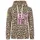 Zwillingsherz Alissa LEO Sweatshirt mit SMILE Print beige LXL
