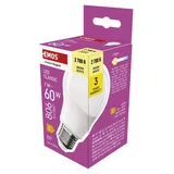EMOS LED Lampe A60 1525733279 7 W E27 warmweiß 1 St.
