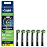 Oral-B CrossAction CleanMaximiser Black Edition Aufsteckbürste 6 St.