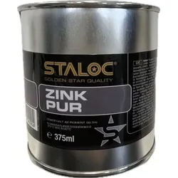 Staloc Zink Kaltverzinkung, Rostschutz Grundierung Metallschutzlack, 375ml grau