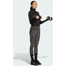 adidas Damen Workout Essentials Full-Zip, Jacke - Black,