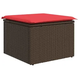 vidaXL Gartenlounge-Set 8-tlg. braun