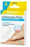 Lifemed Hühneraugen-Pflaster transparent | 6 Stück | Hydrokolloid Pflaster 4,5 x 2,2 cm