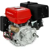 EBERTH 15 PS 11,03 kW Benzinmotor Standmotor Kartmotor mit Reduktionsgetriebe 2:1, E-Start, Benzin Motor mit 25 mm Ø Welle, Ölmangelsicherung, 4-Takt, 1 Zylinder, 420 CCM, Antriebsmotor mit Getriebe