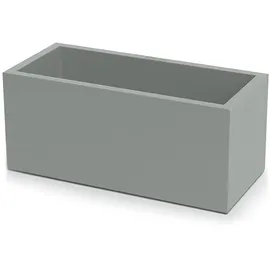 ethick Blumentopf Rechteckig 58 58 x 26 x 26 cm Beton-Grau