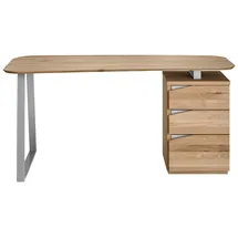 vogl möbelfabrik Schreibtisch »Erik«, mit Schweizer Kante, teilmassiv, Breite 150 cm, Made in Germany