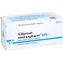 VALPROAT-neuraxpharm 600 mg magensaftres.Tabletten 100 St
