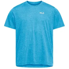 Jack Wolfskin Wildtrail Kurzarm-t-shirt - Empire Blue - 2XL