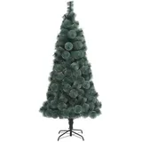 vidaXL Künstlicher Weihnachtsbaum mit Ständer Grün 120 cm PET