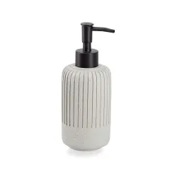 Zeller Seifenspender, Zement 18943 , Farbe: beige