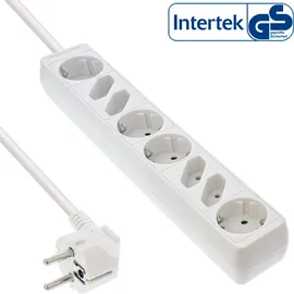 InLine Steckdosenleiste 1,5 m Weiß 8 St.