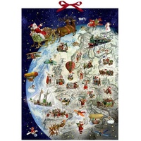 Coppenrath Verlag Wandkalender – Der Dienstplan des Weihnachtsmanns