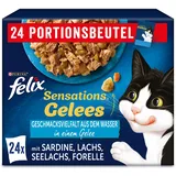 Felix Sensations Fisch Sorten-Mix in Gelee 4 x 24 x 85 g