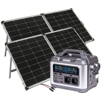 Powerstation & Solar Generator mit 1.120 Wh + 2x 240-Watt-Solarmodul