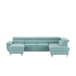 Primo Wohnlandschaft aus Mikrofaser Avola ¦ Maße (cm): B: 318 H: 90 T: 208.0