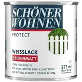 SCHÖNER WOHNEN-Farbe Protect Weißlack 2419.0375.0 (375 ml, Weiß, Seidenmatt)