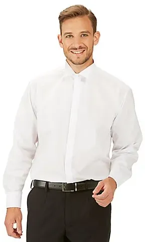 Frackhemd für Herren, weiß