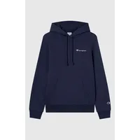 Champion Longsleeve Hooded Sweatshirt in Marine, S