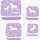 A Little Lovely Company Lunchbox-Set, Unicorn dreams