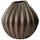 Broste Copenhagen Wide Vase Antique Brown XL 40cm