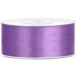 Satin Geschenkband lavendel 25m 25mm breit