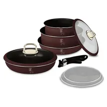 Berlinger Haus Leonardo Topf-Set 9-tlg. Suppentopf + weitere Töpfe