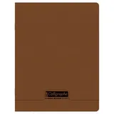 Calligraphe Notizbuch 10x Heft 17x22 48 Bl fr. Lin. Braun - Braun, 18931C, Calligraphe 8000 braun