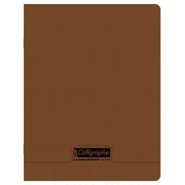 Calligraphe Notizbuch 10x Heft 17x22 48 Bl fr. Lin. Braun - Braun, 18931C, Calligraphe 8000 braun