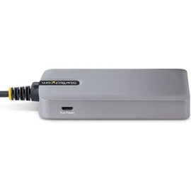 Startech StarTech.com 3-Port USB Hub with Ethernet, 3x USB-A Ports, Gigabit Ethernet RJ45,