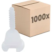 Dalsys Fliesen Nivelliersystem 2mm 1000 Laschen, Verlegehilfe Set, Fliesenleger