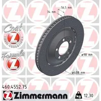 ZIMMERMANN Bremsscheibe FORMULA Z