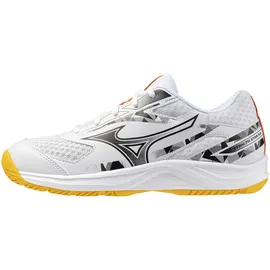 Mizuno Stealth Star 3 Jr. - Kinder Handballschuh - White/Fiery Coral/Citrus - 36