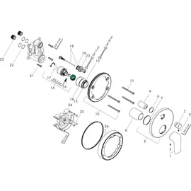 Hansgrohe Metris Thermostatregler (31493000)