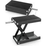 Bituxx - Motorrad Heber Hebebühne Montagebock Scherenheber Montageständer Lift bis 450kg Grau