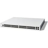 Cisco Catalyst 1300 Rackmount Gigabit Managed Stack Switch, 48x RJ-45, 4x SFP+ (C1300-48T-4X)
