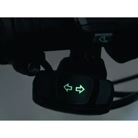 Busch & Müller Turntec Blinker-Set für E-Bike, 4 LED-Blinker, spritzwassergeschützt, Schwarz