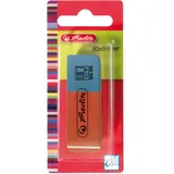 Herlitz Radiergummi 2 St. rot/blau