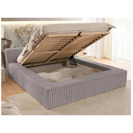 s-style möbel Noord 180 x 200 cm Grau