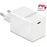 DeLock USB Ladegerät 1x USB USB-C PD 3.0 kompakt 60W weiß (41447)