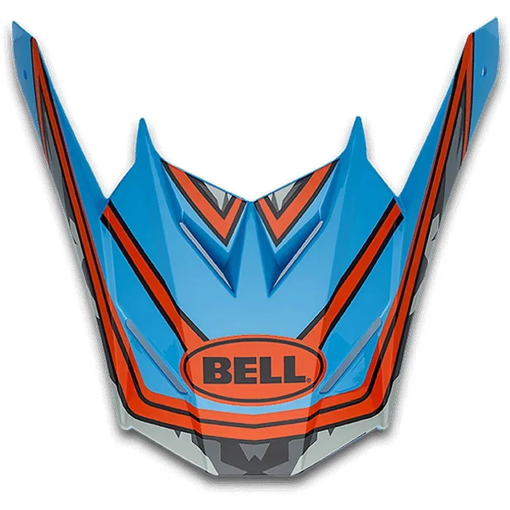 Bell Moto Visera Sx-1 Visier - Whip Camo Blue - One Size