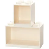 LEGO Brick Shelf 8+4, Set 41171735 - weiß - Weiß