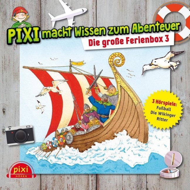 Pixi Wissen - Pixi Wissen: Pixi Macht Wissen Zum Abenteuer: Die Große Ferienbox 3.Tl.3 Audio-Cd - Pixi Wissen (Hörbuch)