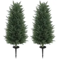 Homcom künstliche Zypresse PE