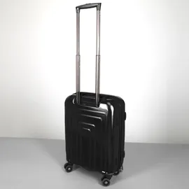 H4L Trolley- Bordcase Koffer Handgepäck schwarz Lightweight Hartschale 2,4 Kg / 30 L - Schwarz