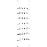 Wenko Teleskop-Schuhregal Atlas weiß 68,5 x 8,5 x 100,0 - 300,0 cm