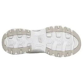 SKECHERS D'Lites Damen Beige/Weiß/Silber 40,5