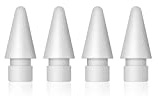 TITACUTE Kompatibel mit Apple Pencil Spitzen 4er Pack, Hochempfindlich iPencil Spitze Ersatzspitzen Eingabestift Nib Kompatibel für Apple Pencil 2. und 1. Generation für Apple Pencil 3. Gen(USB-C)