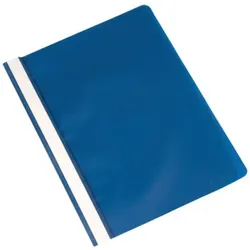 Schnellhefter A4 dunkelblau Plastik